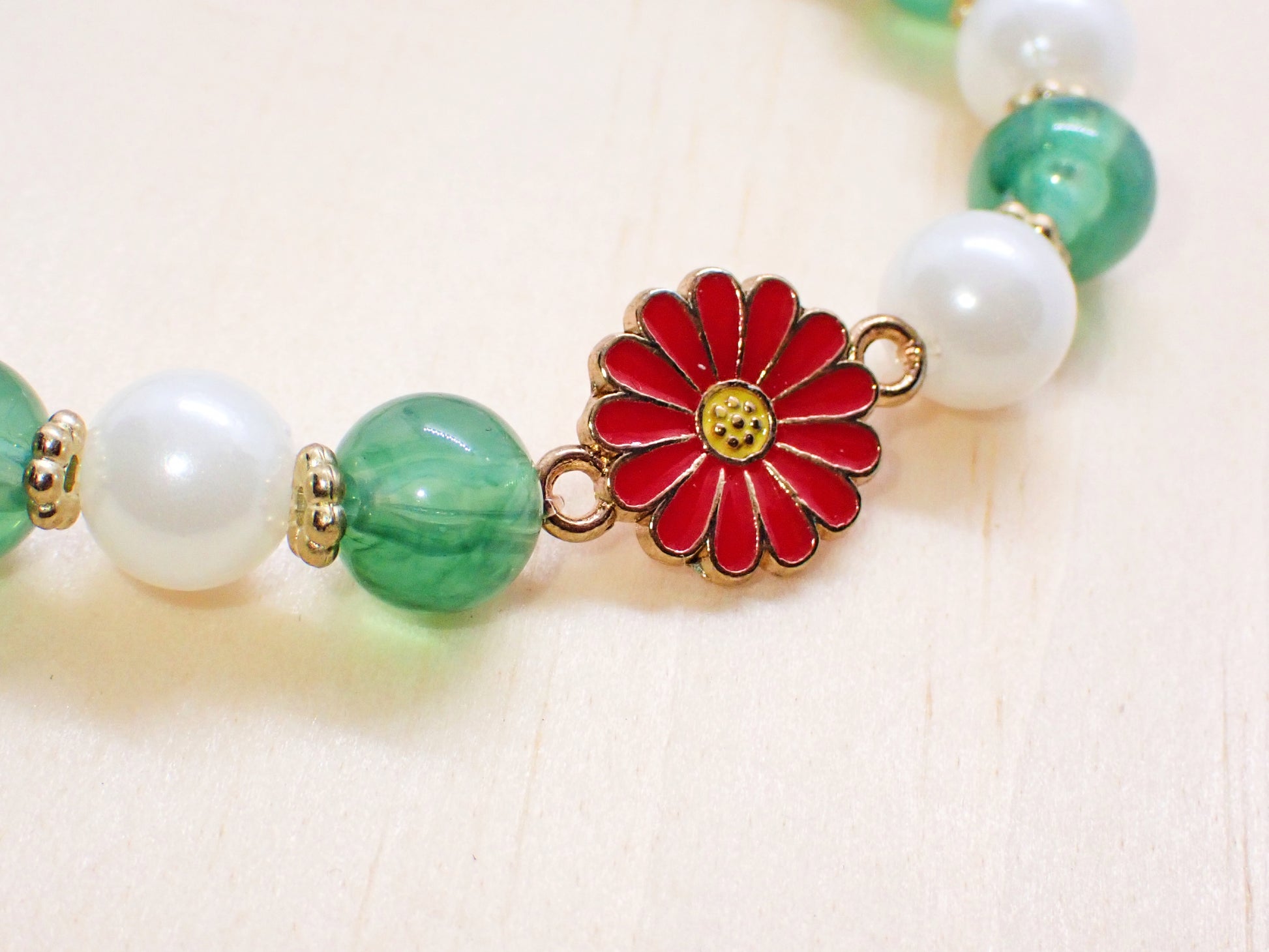 Beaded flower Bracelet