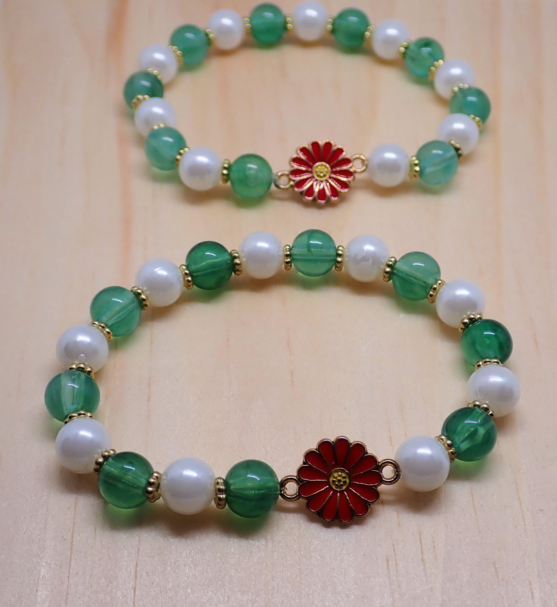 Beaded flower Bracelet