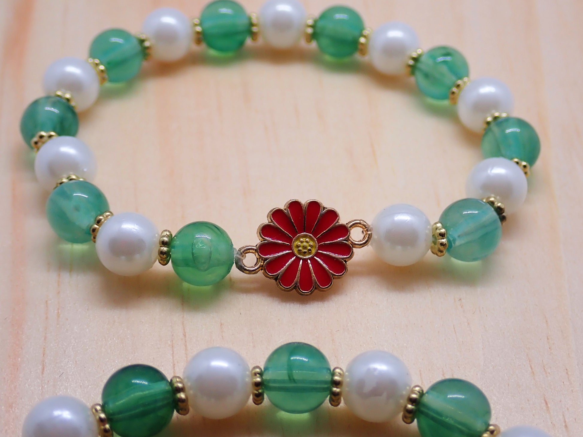 Beaded flower Bracelet