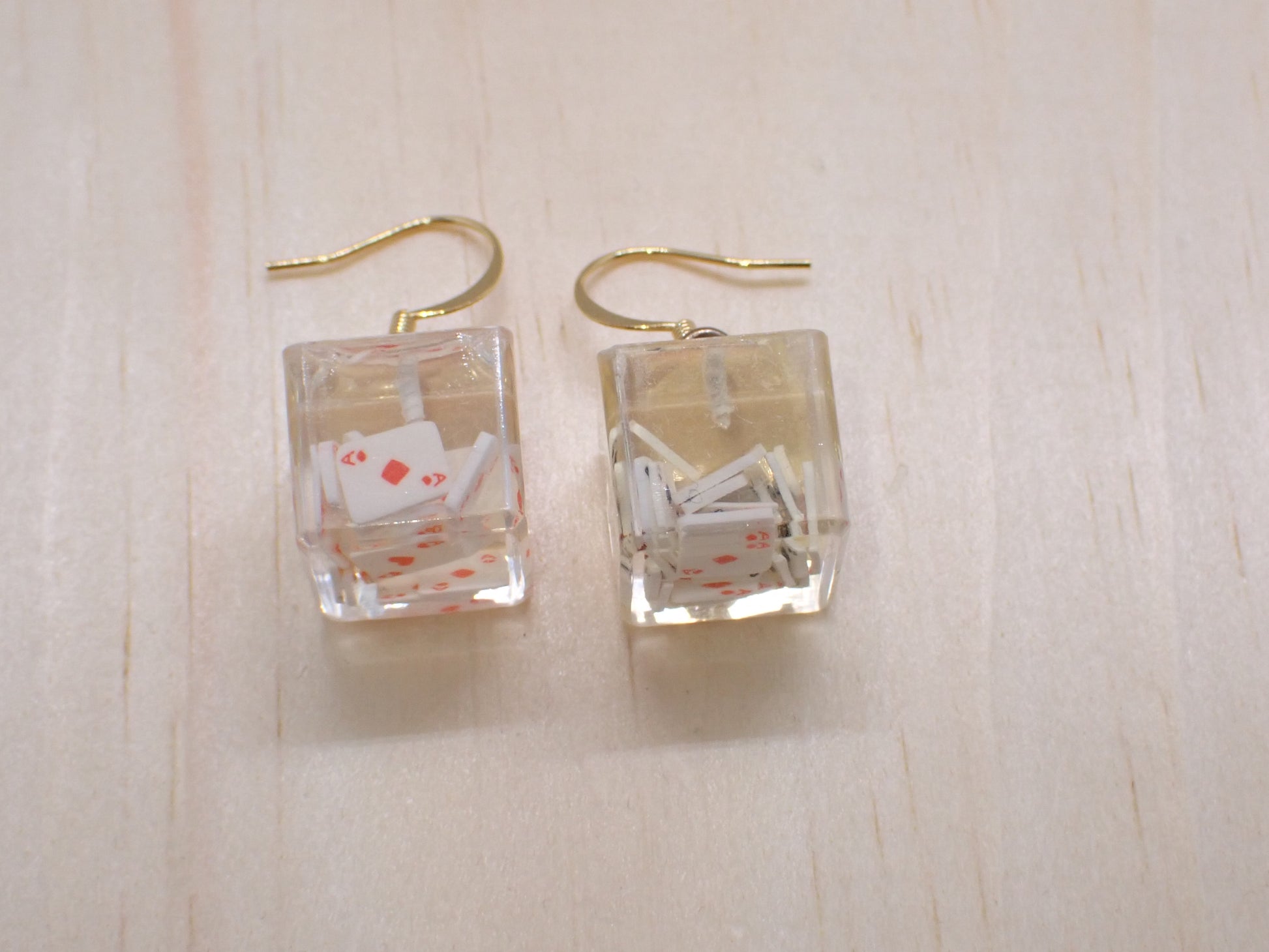 Casino Cube Drop Earrings
