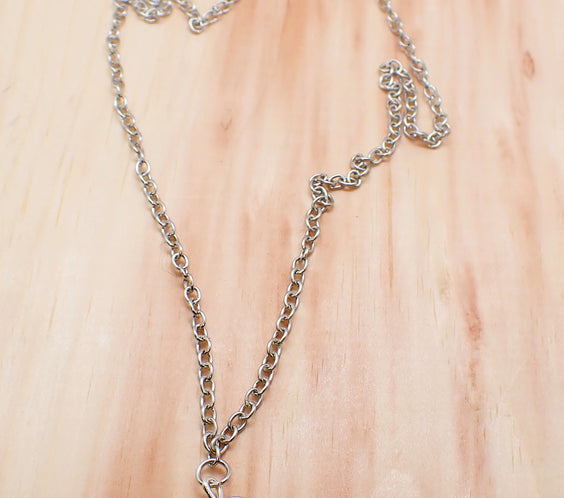 Glitter Statement Necklace & Earrings Set