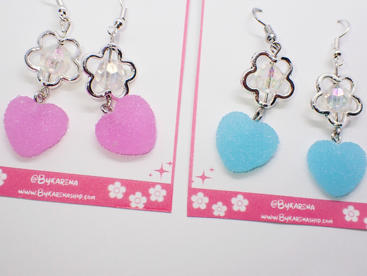 Gummy Heart Earrings