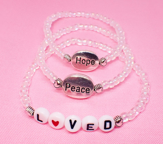 Affirmation Beaded Bracelets