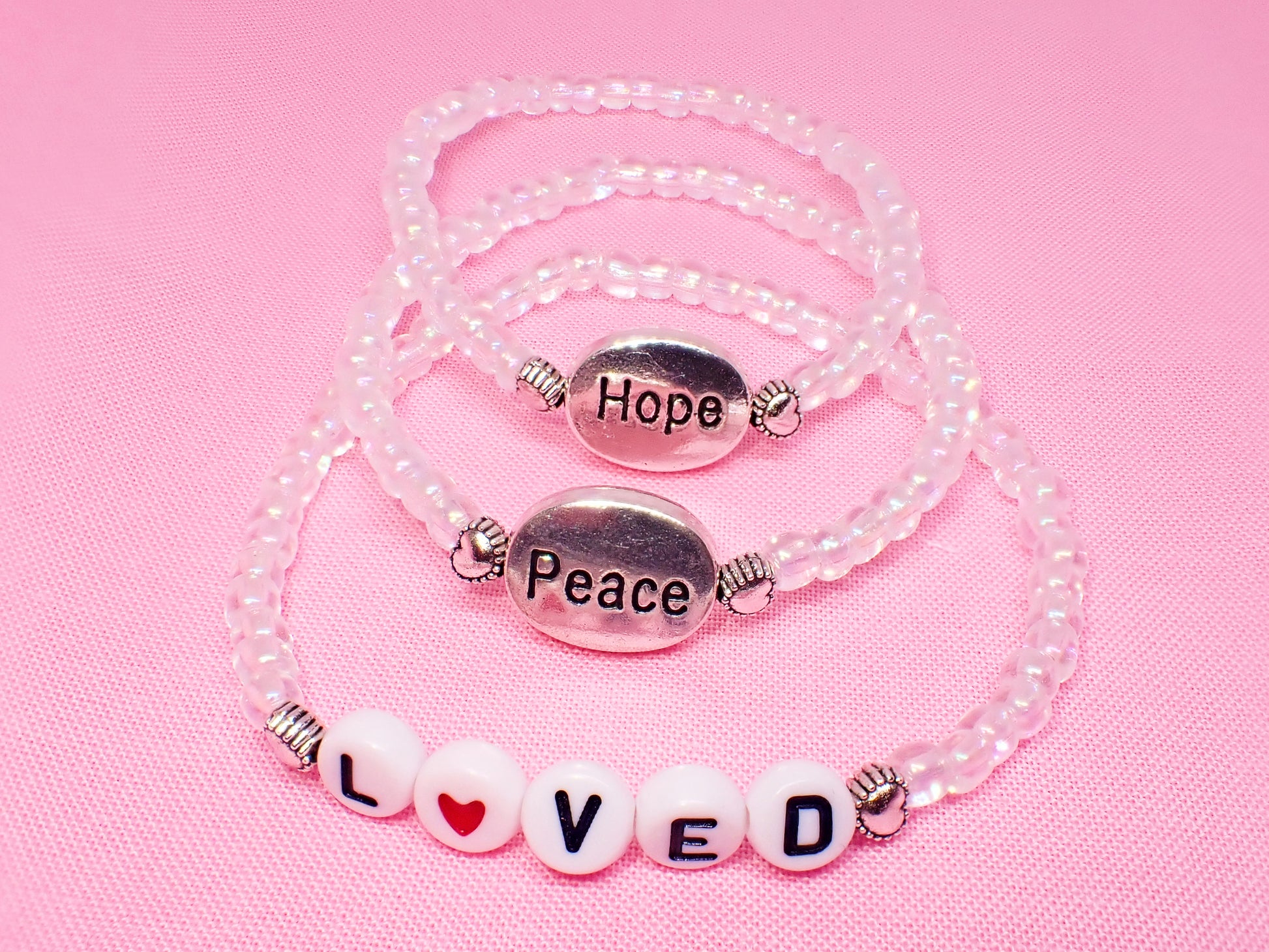 Affirmation Beaded Bracelets