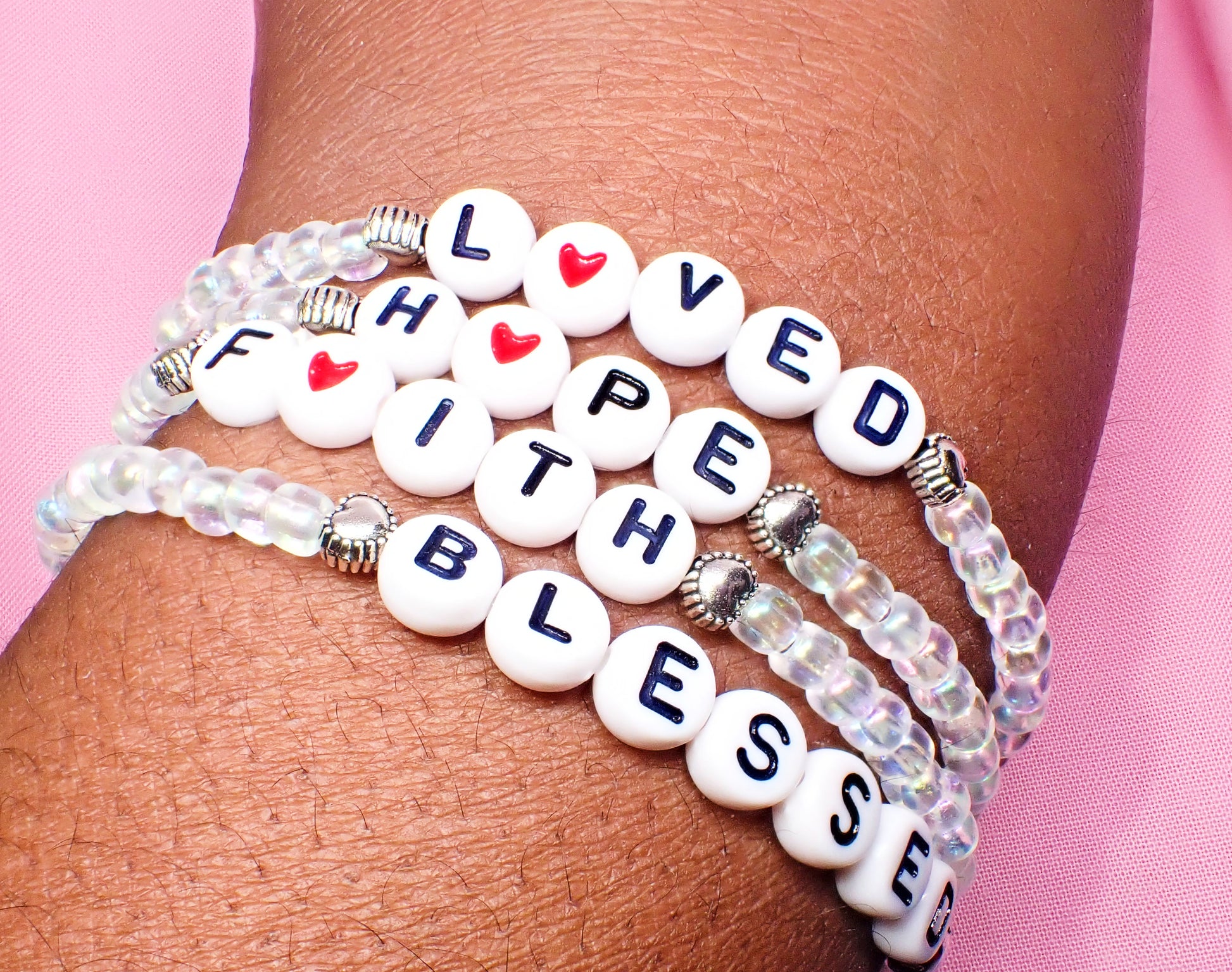 Affirmation Beaded Bracelets