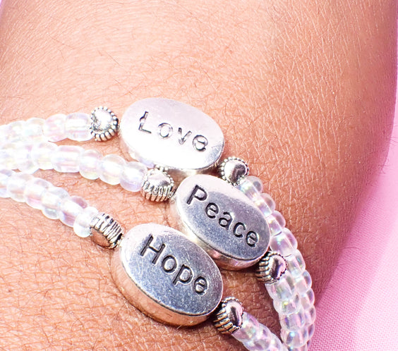 Affirmation Beaded Bracelets