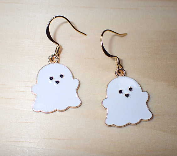 Dangle Ghost Earrings