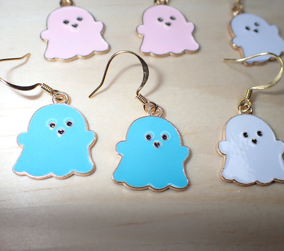 Dangle Ghost Earrings