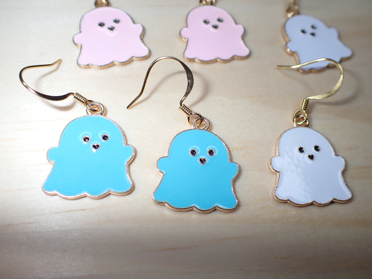 Dangle Ghost Earrings