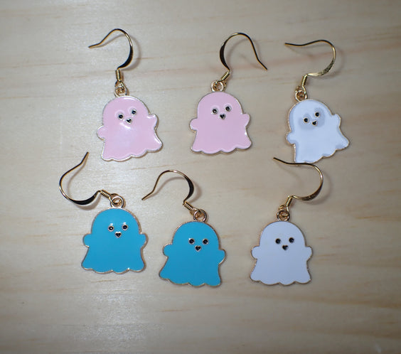 Dangle Ghost Earrings