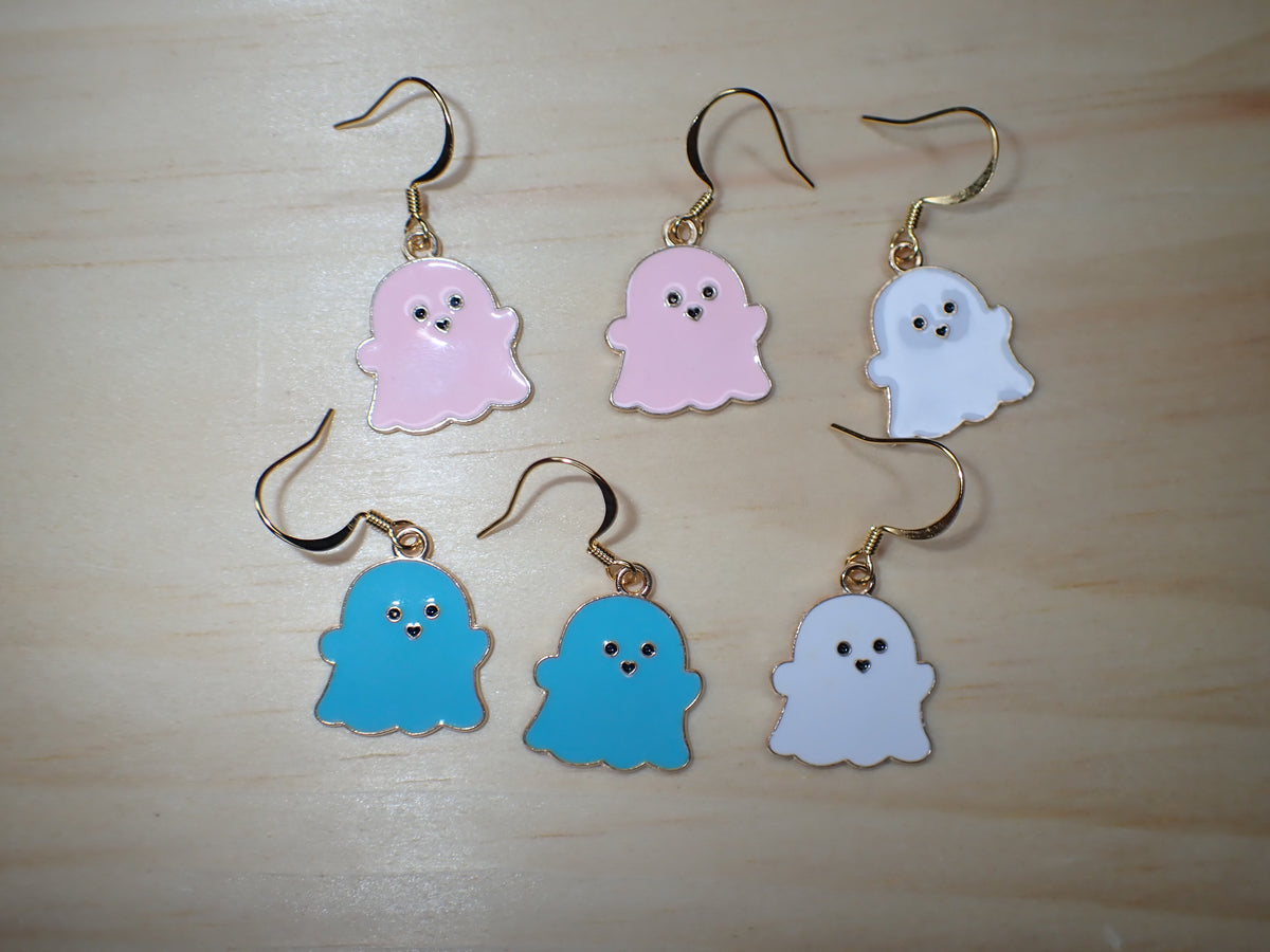 Dangle Ghost Earrings