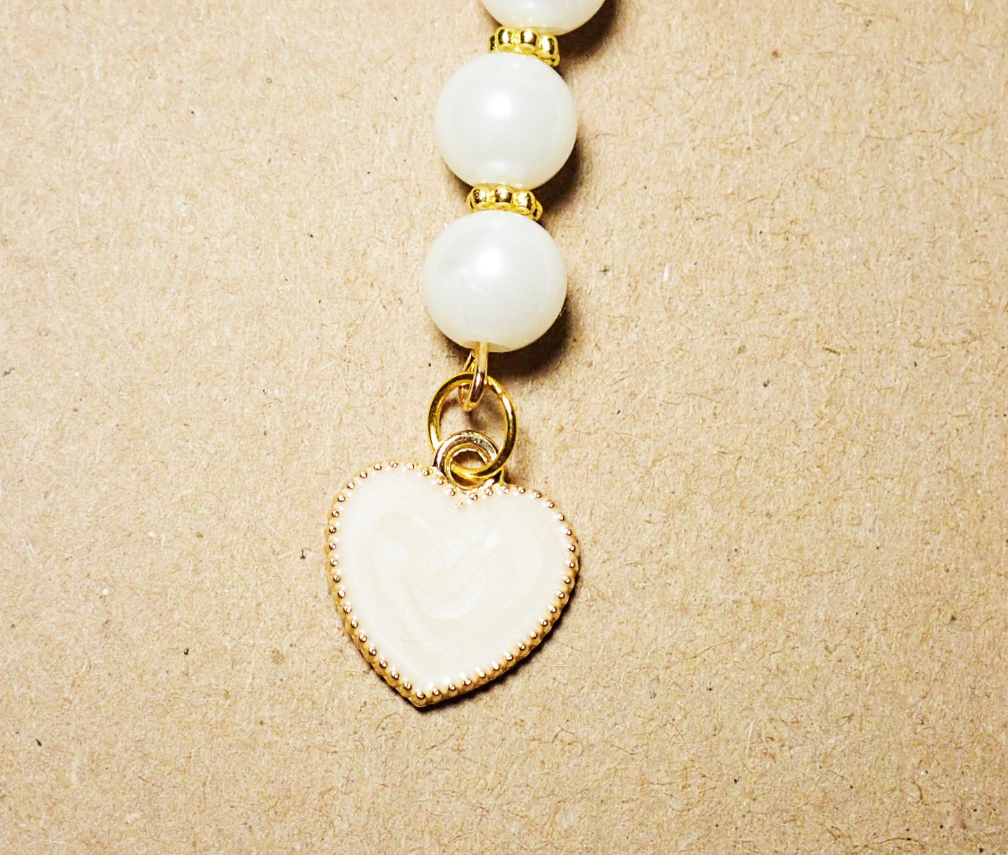 Latte Cups beaded Keychain