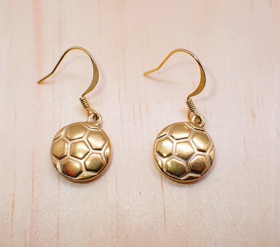 Soccer Ball Earrings