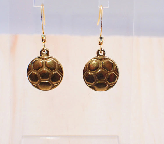 Soccer Ball Earrings
