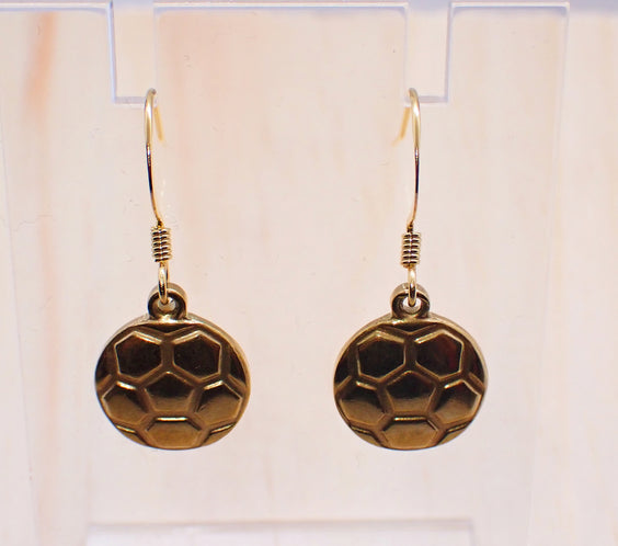 Soccer Ball Earrings