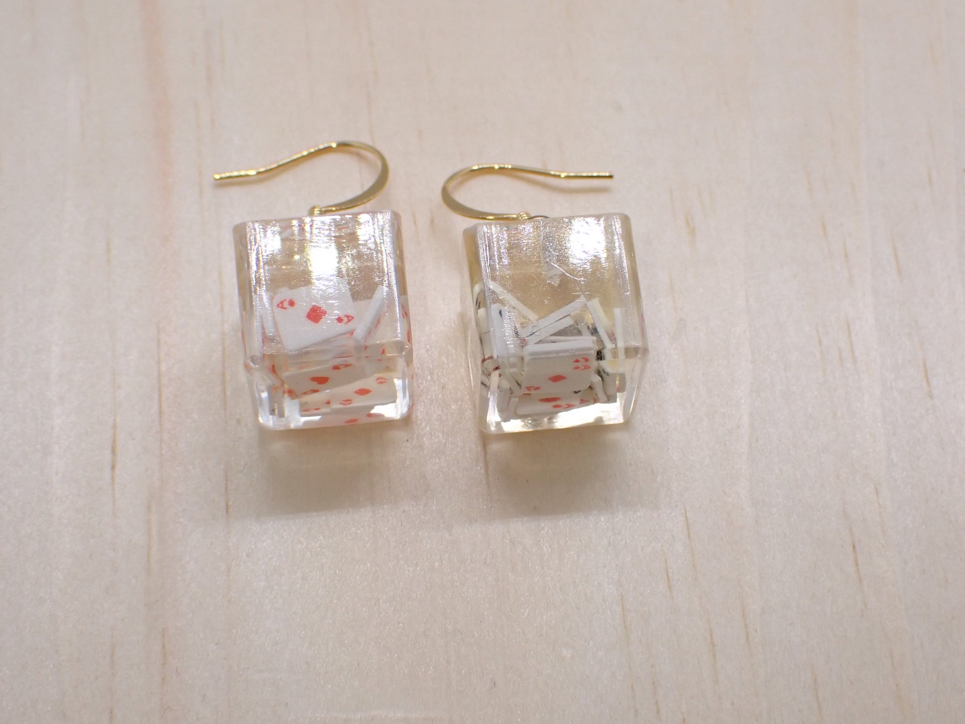 Casino Cube Drop Earrings