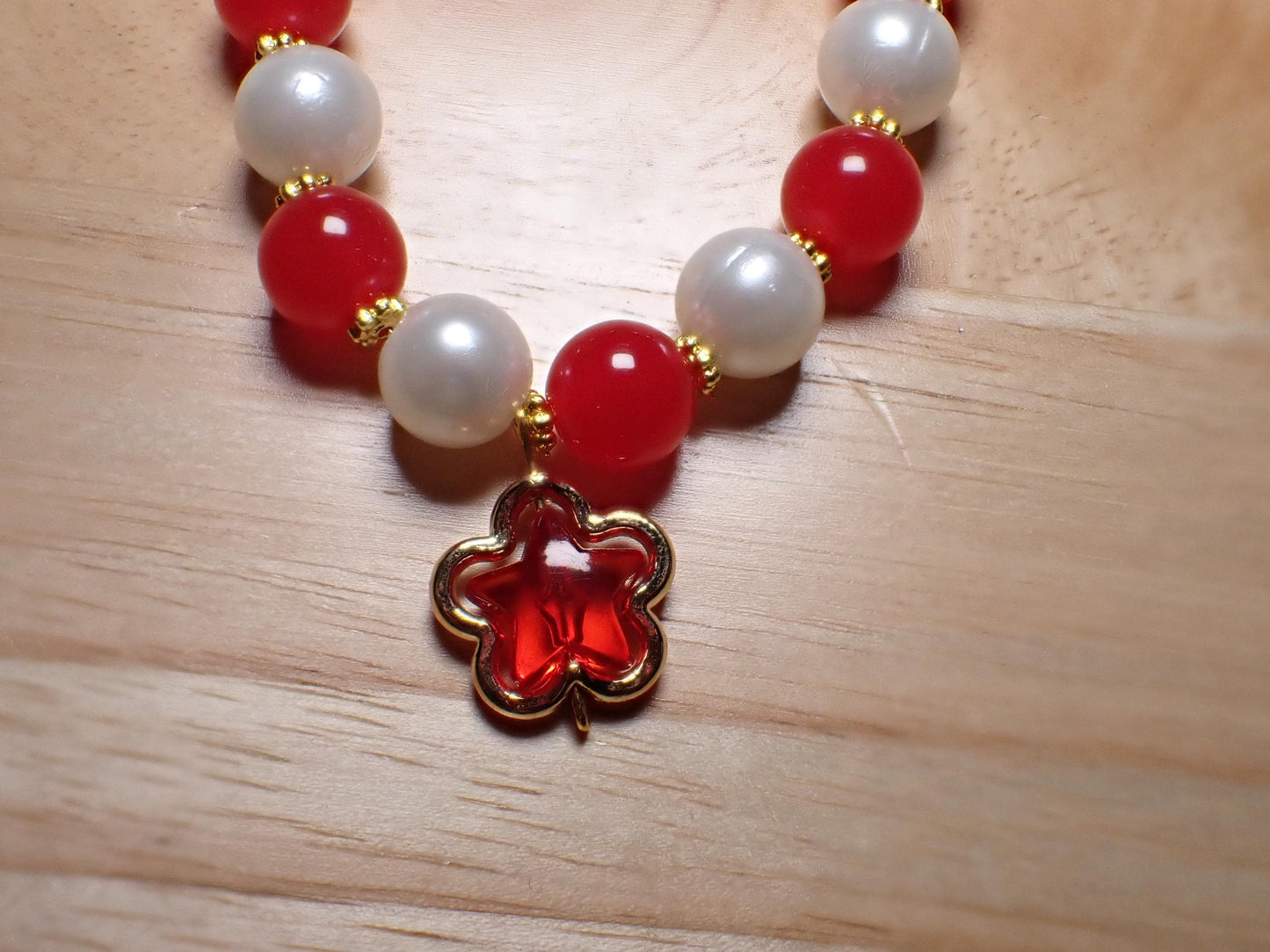 colorful stars jelly beads bracelets