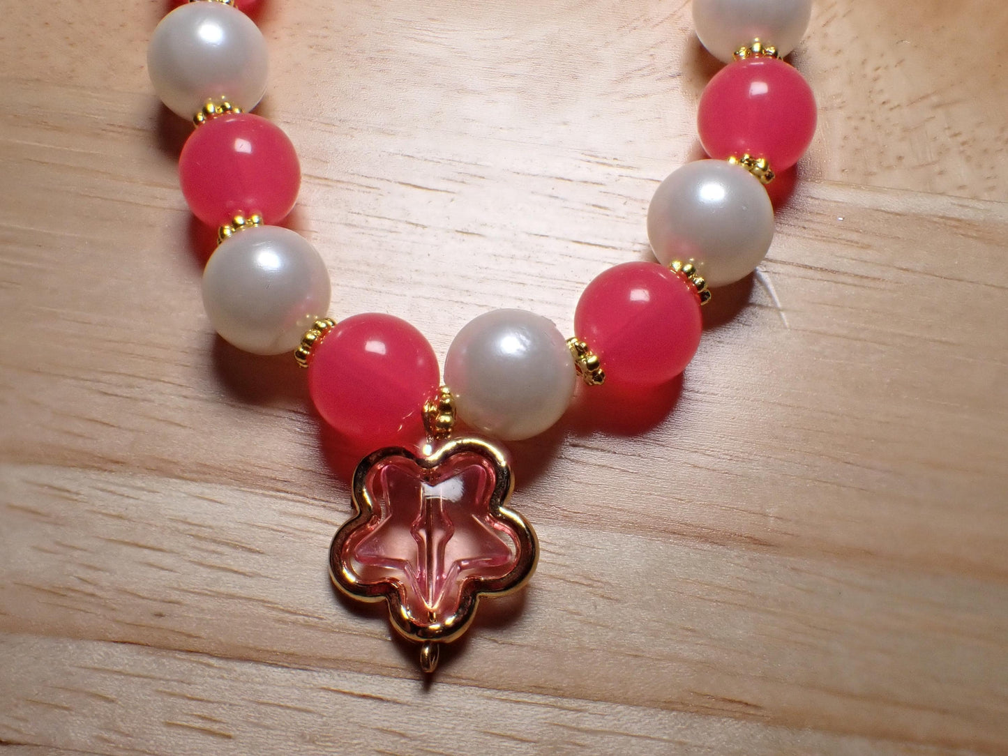 colorful stars jelly beads bracelets