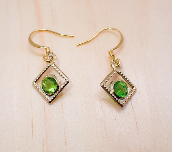 Rhinestone Necklace & Earrings Set