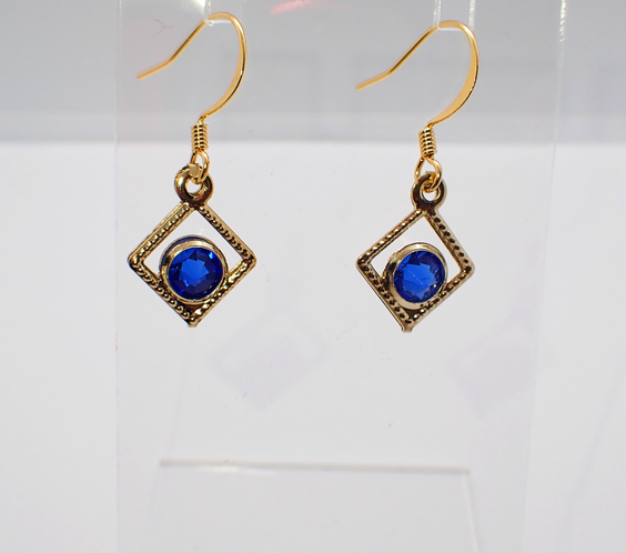 Rhinestone Necklace & Earrings Set
