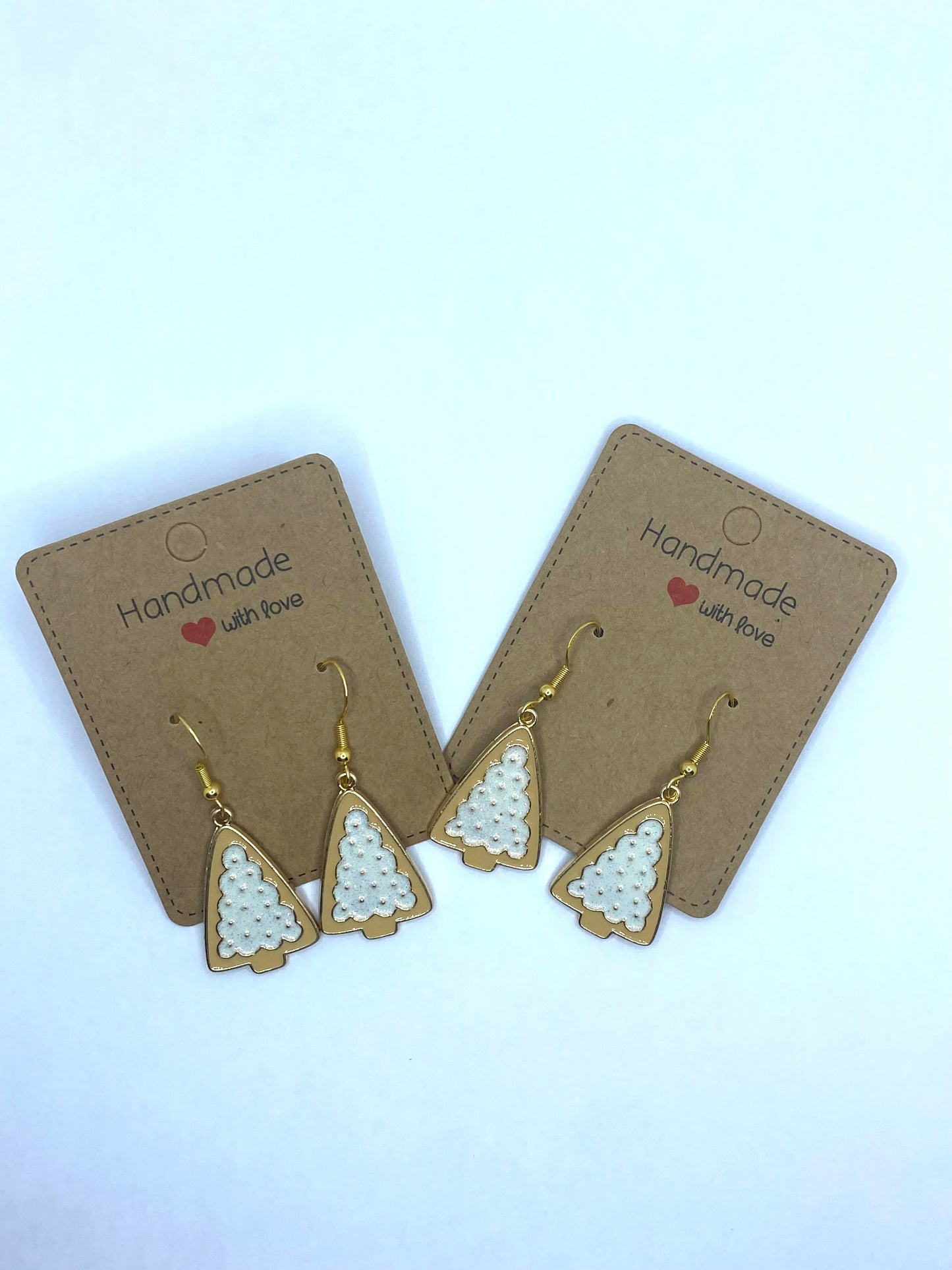 Gingerbread Tree Earrings