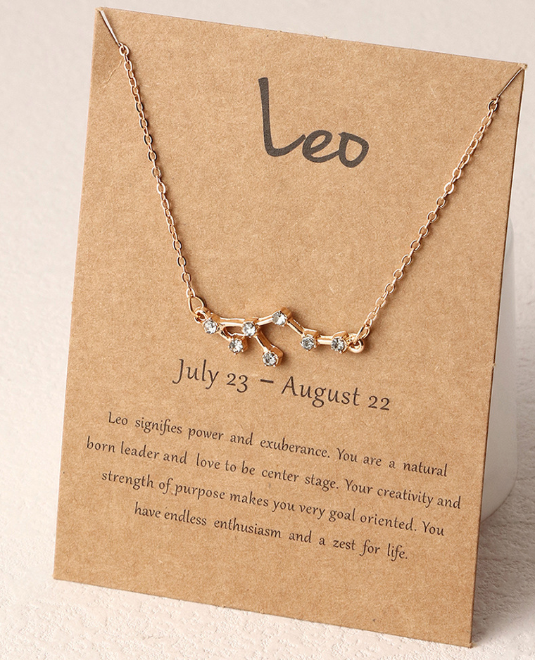 Zodiac Sign Necklace
