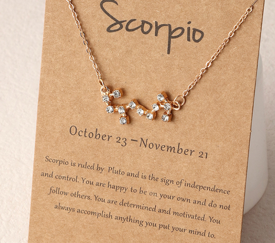 Zodiac Sign Necklace