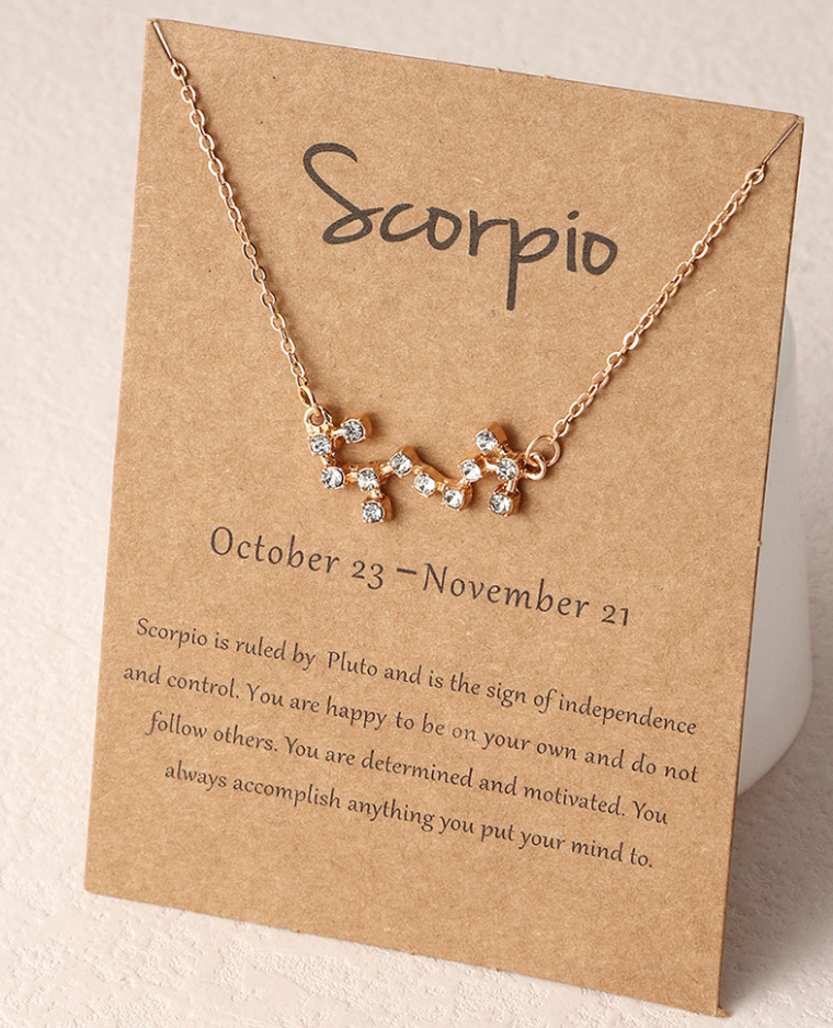 Zodiac Sign Necklace