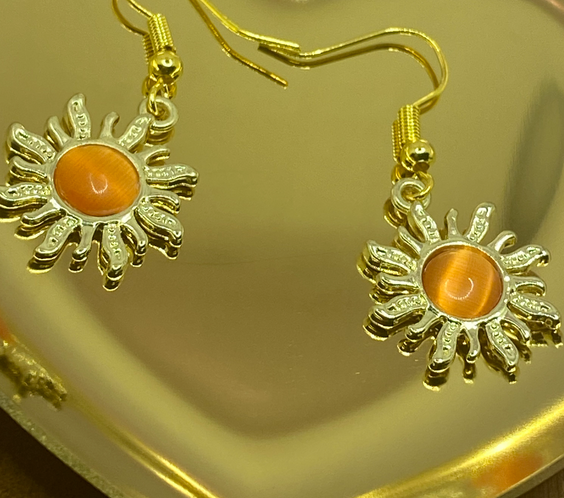 Opal Sun Earrings